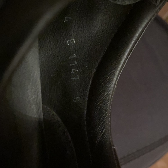 Prada all black leather sneakers - Picture 3 of 4